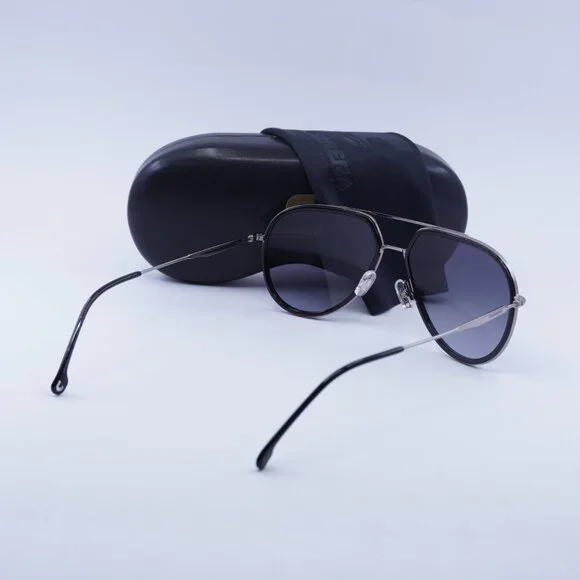 CARRERA 295/S 0807 9O Aviator Sunglasses - Black/Dark grey  display picture 3